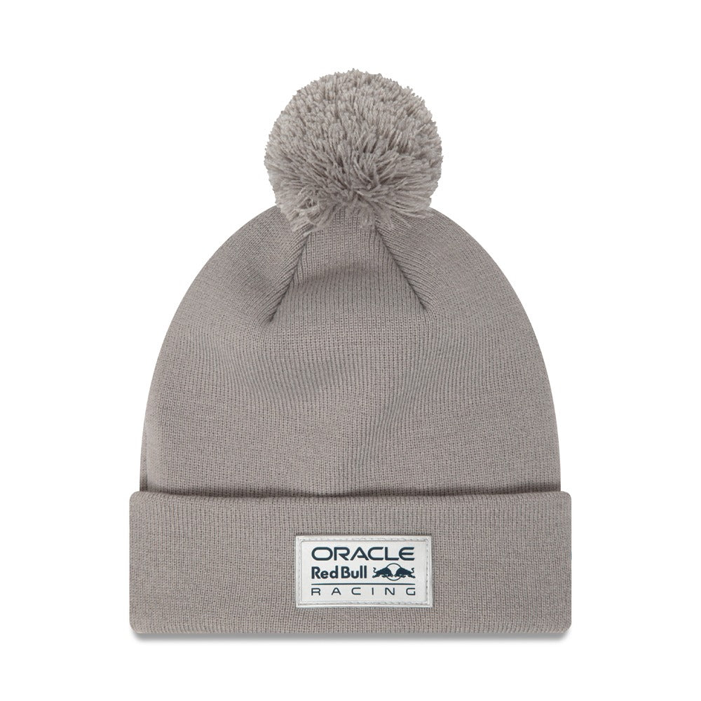 Red Bull Racing Essential Pom Beanie - Grey