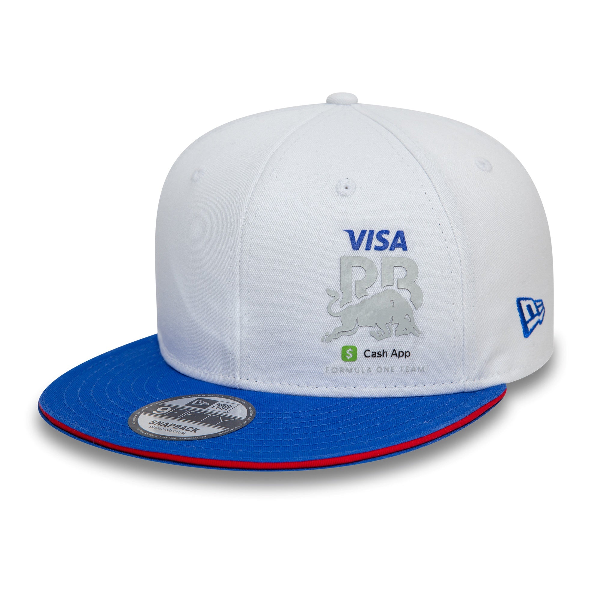 Visa Cash App RB F1 Flawless 9Fifty Cap Adults - White/Bright Blue