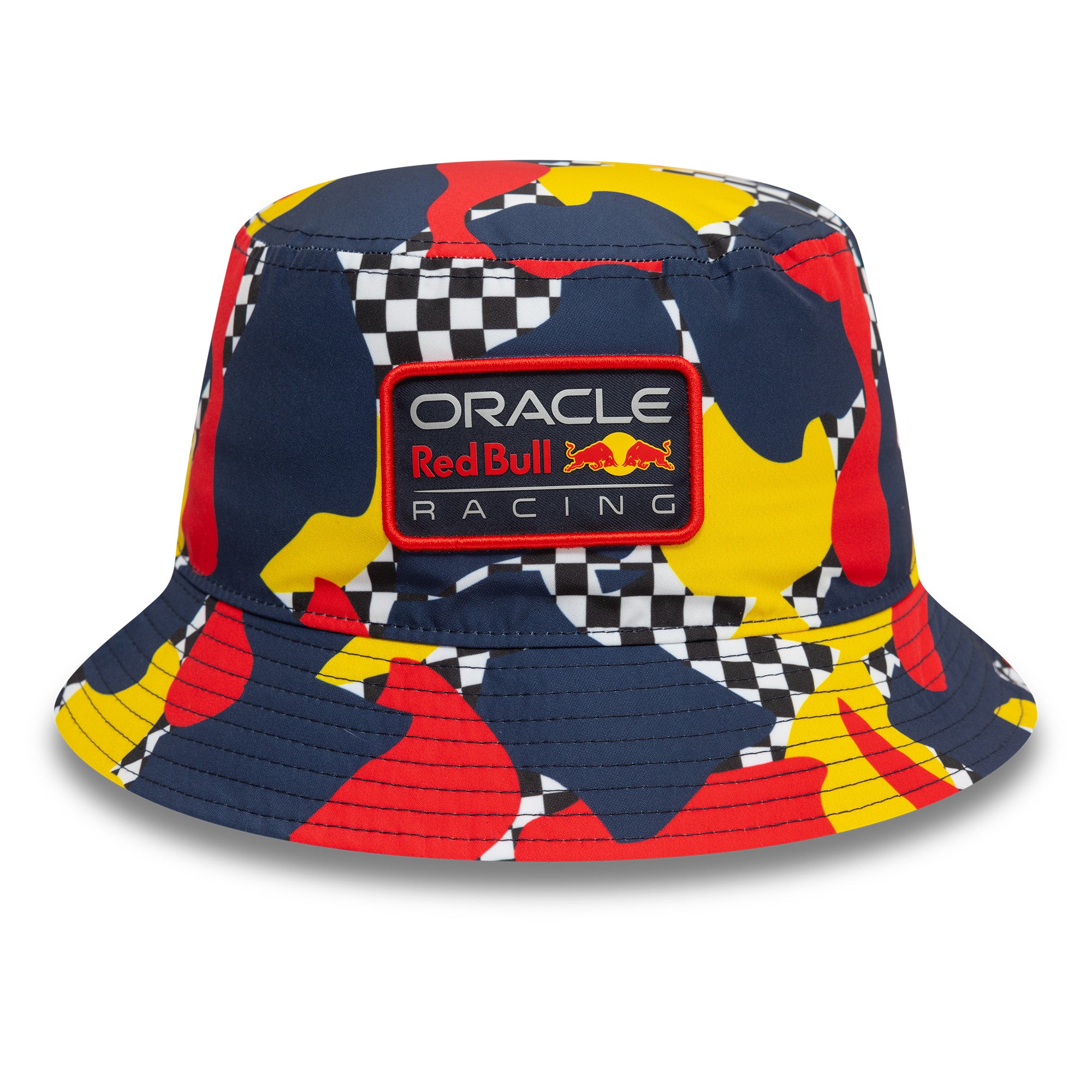 Red Bull Racing F1 Abstract Tapered Bucket Hat Adults - Night Sky