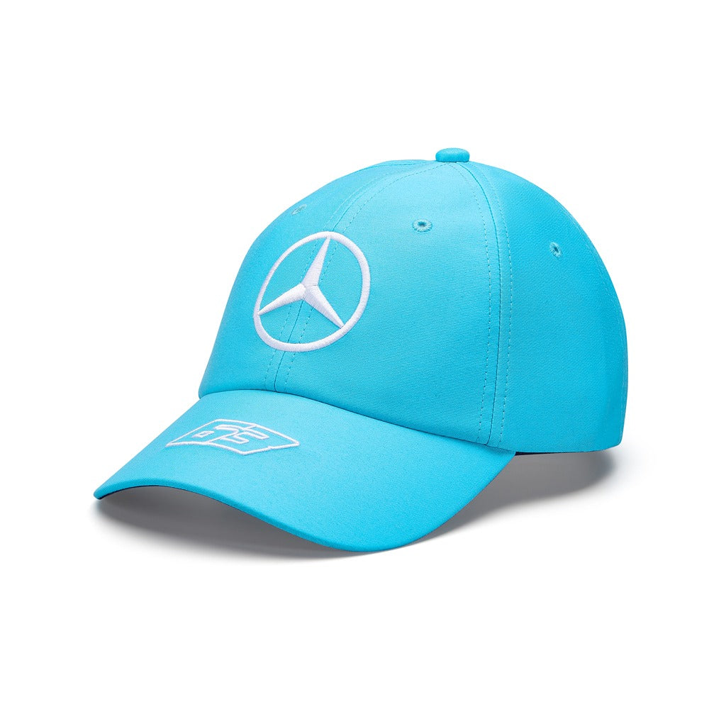Mercedes AMG Petronas F1 2023 Team George Russell Driver Dad Cap Unisex - Blue