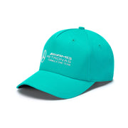 Mercedes AMG Petronas F1 Large Logo Cap Unisex - Ultra Teal
