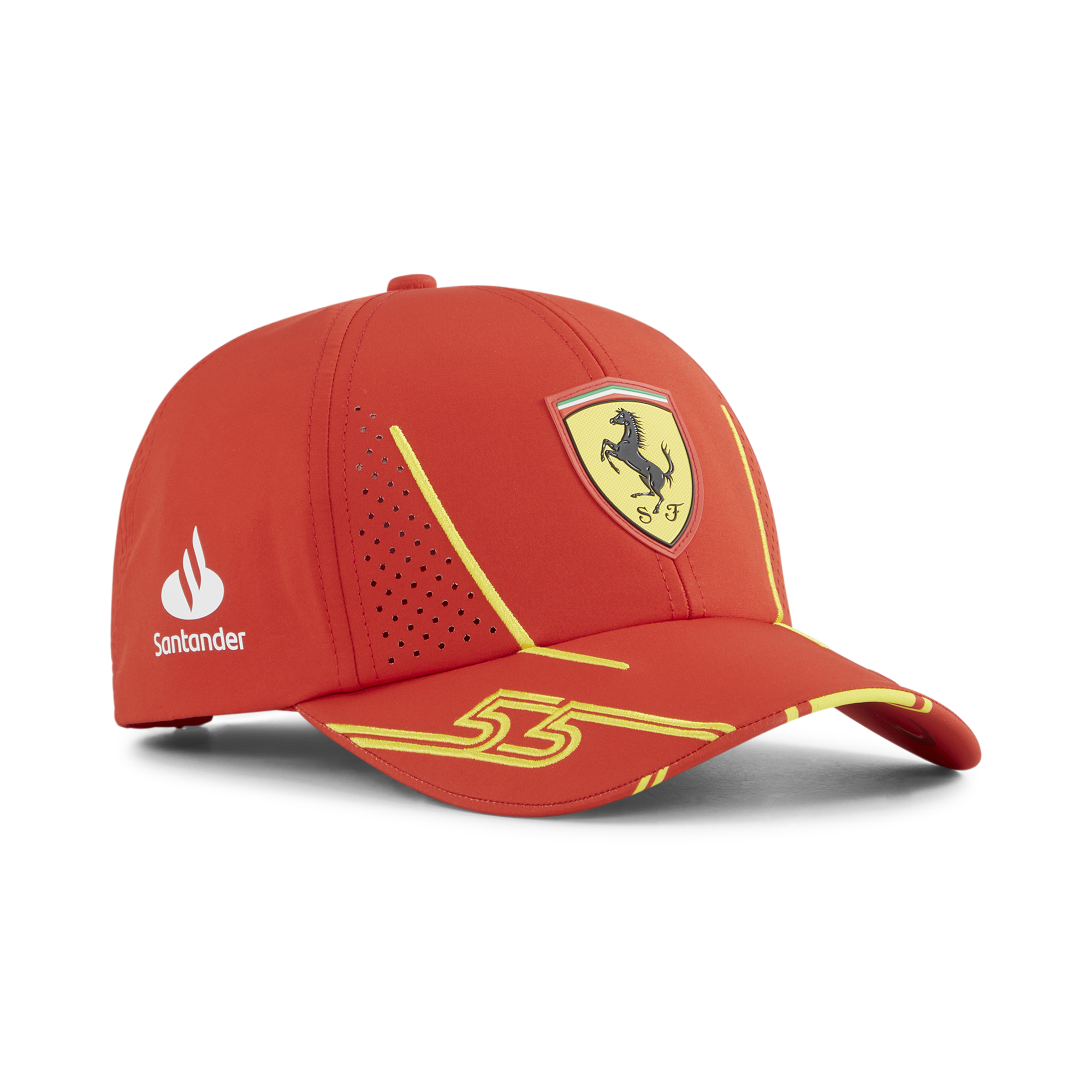 Scuderia Ferrari F1 Team 2024 Sainz Baseball Cap Kids - Burnt Red
