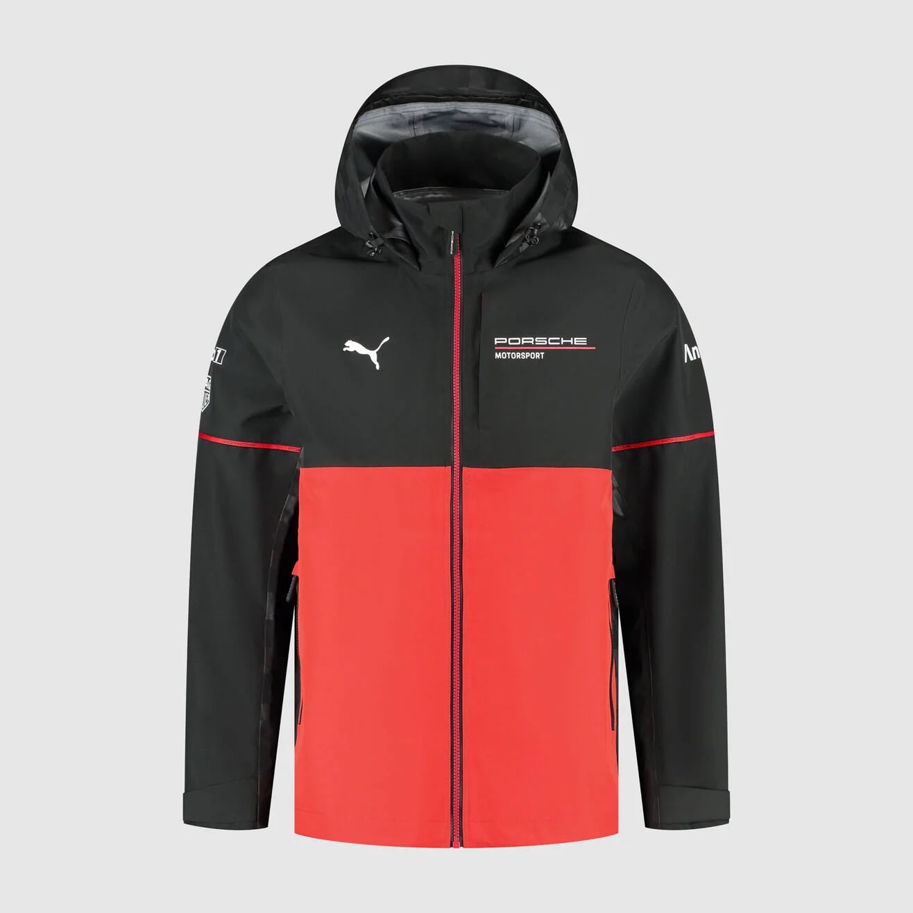 Porsche Motorsport Team 2025 Rain Jacket Mens - Black