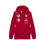 Scuderia Ferrari F1 Team 2025 Hoodie Mens - Dark Cherry