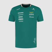 Aston Martin F1 Team 2025 Alonso Tee Mens - Green