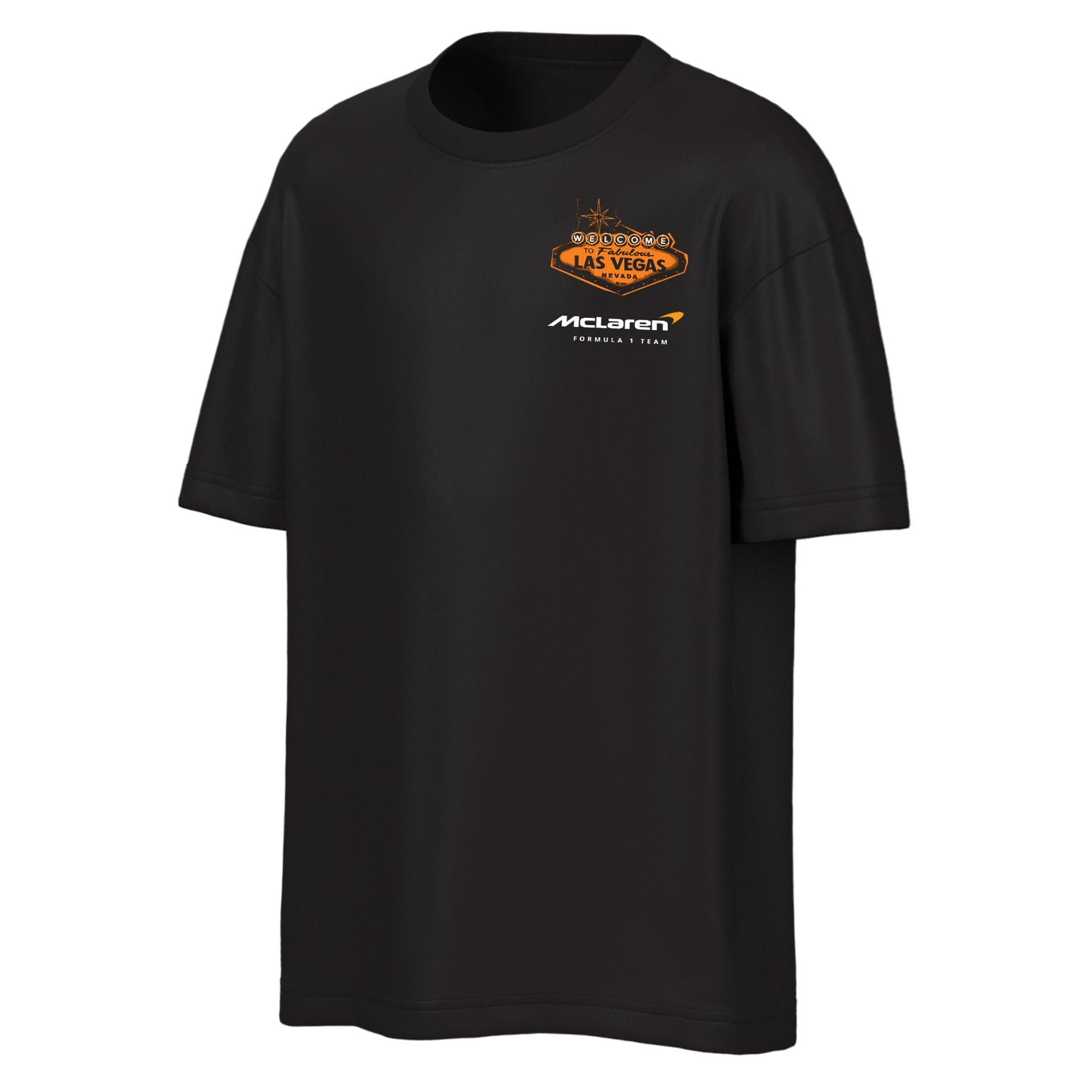 McLaren Racing F1 Raceway Series Vegas Nl Heavyweight Tee Mens - Black
