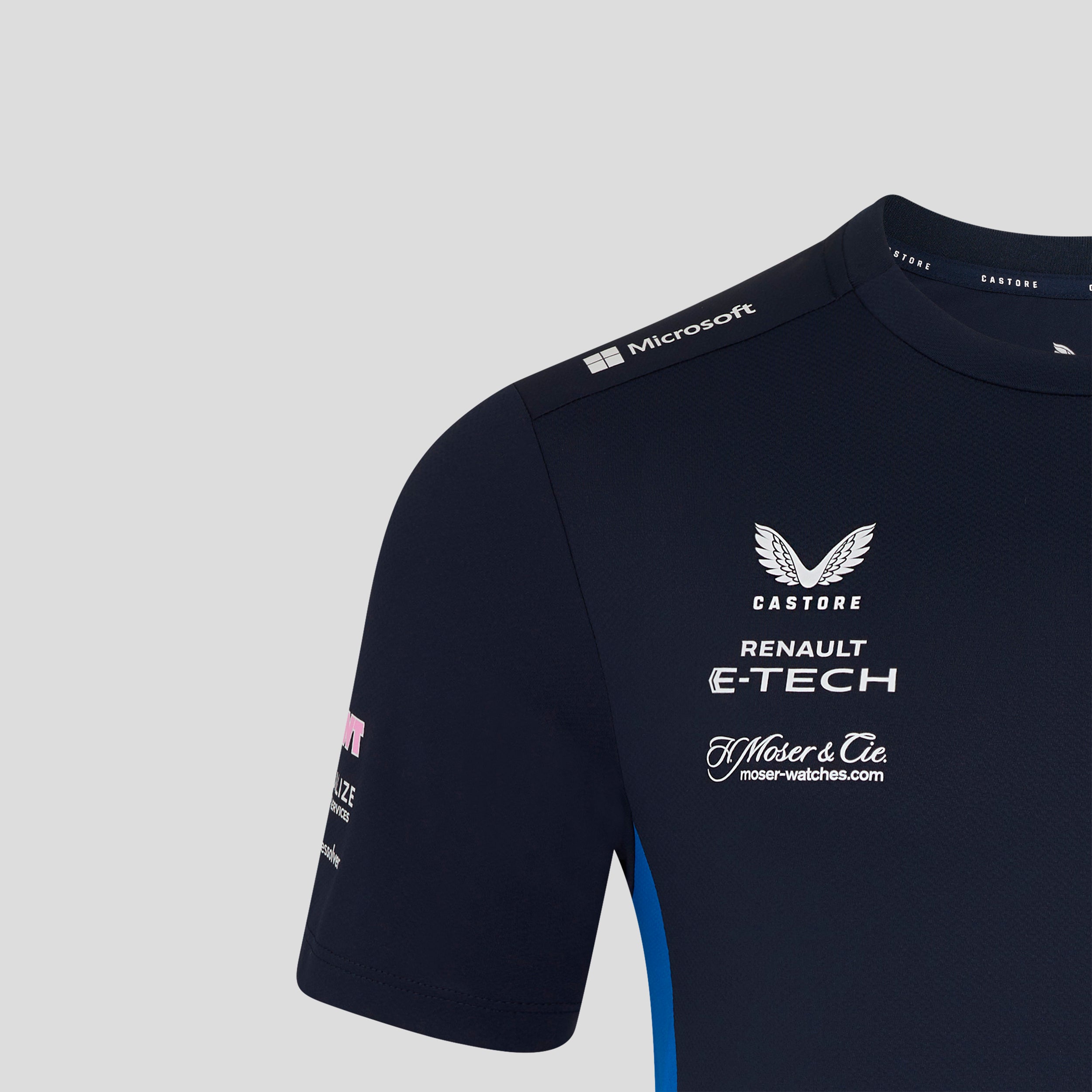 Alpine F1 Team 2025 Set Up Tee Mens - Navy