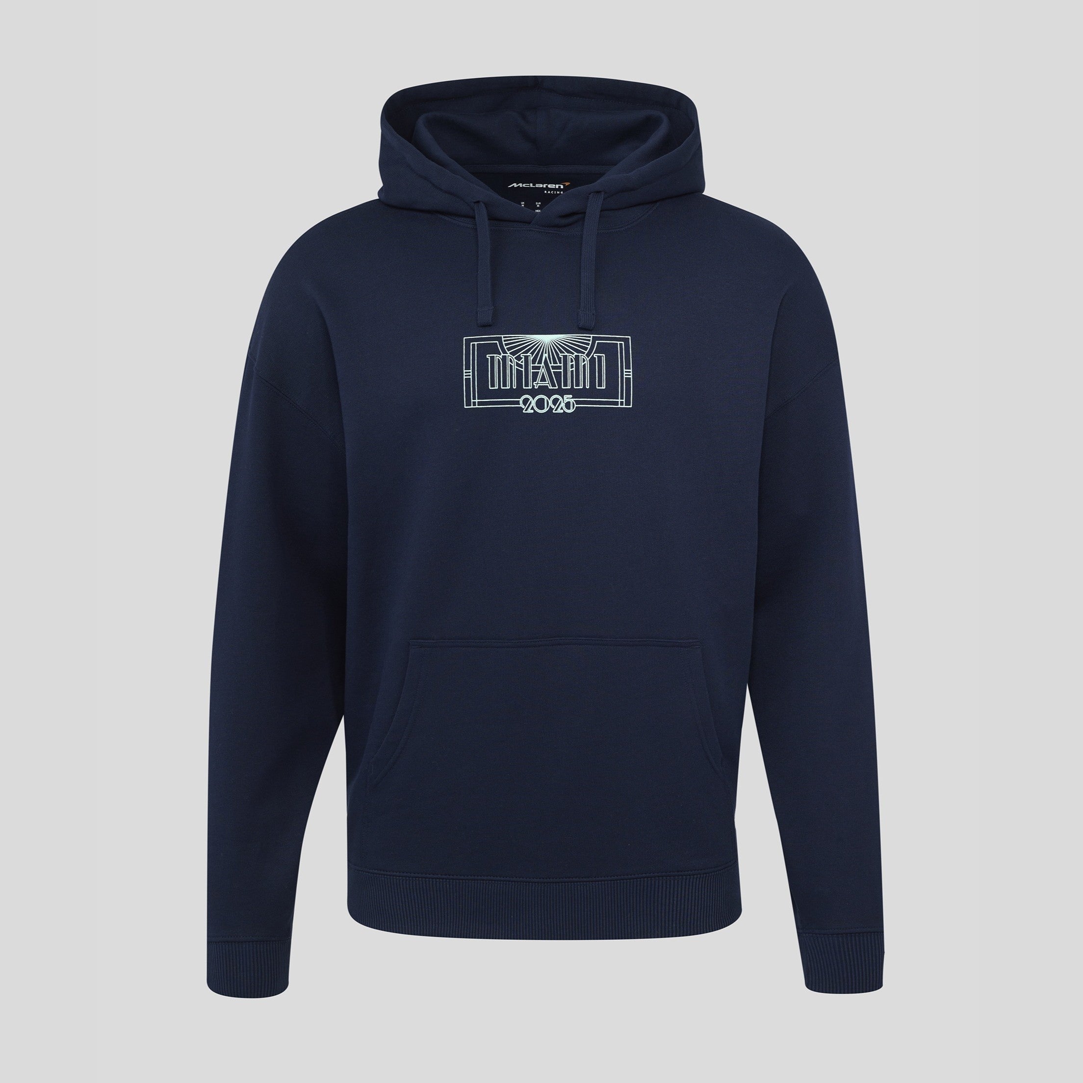 McLaren Racing F1 Miami Race Oversized Hoodie Unisex - French Navy