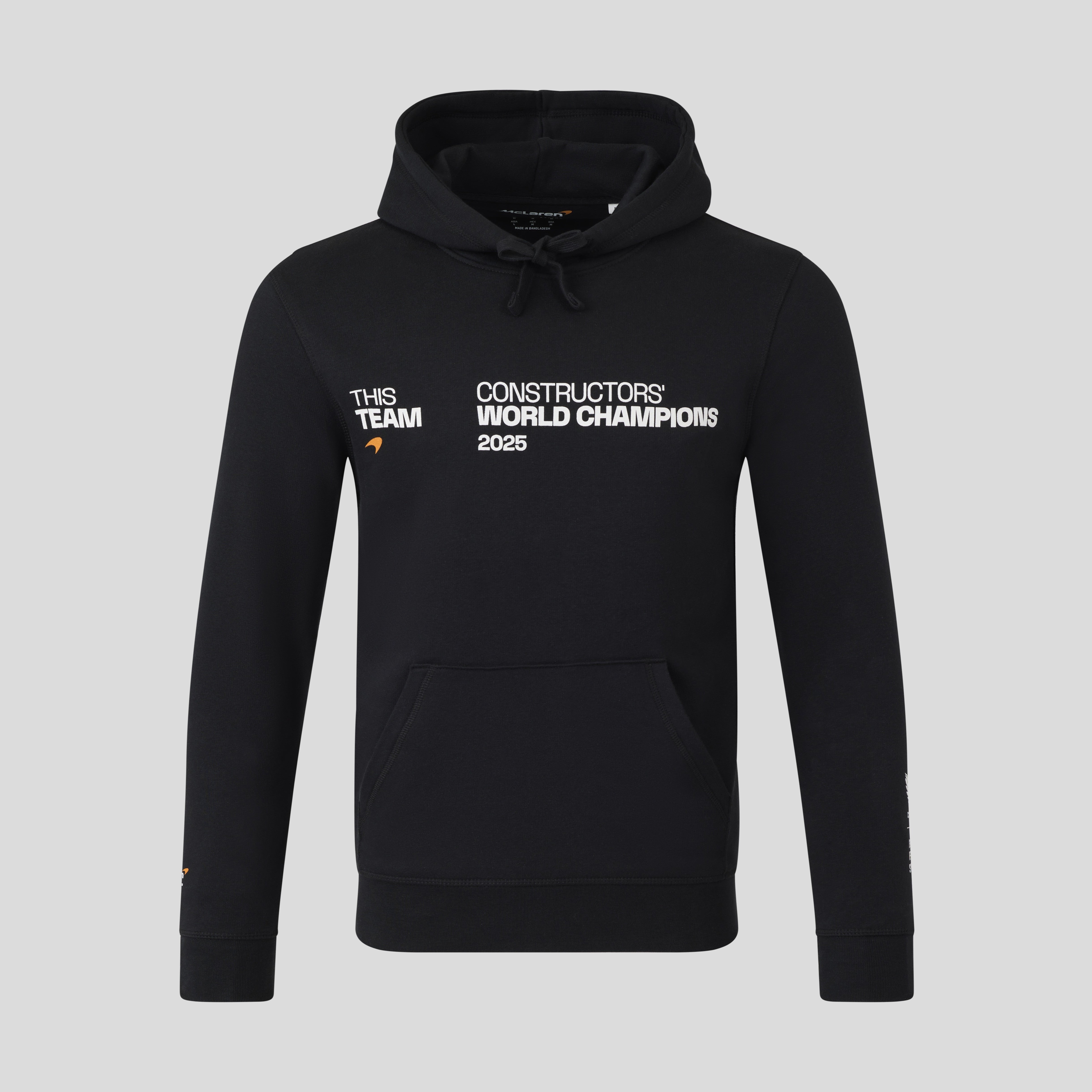 McLaren Racing F1 Constructors This Team 2025 Hoodie Unisex - Black