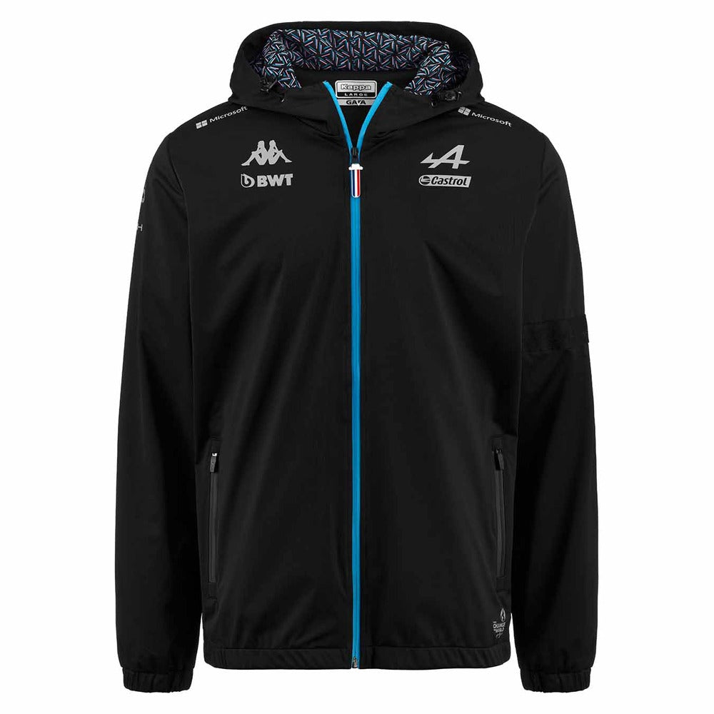 Alpine F1 Team Rain Jacket Mens - Black