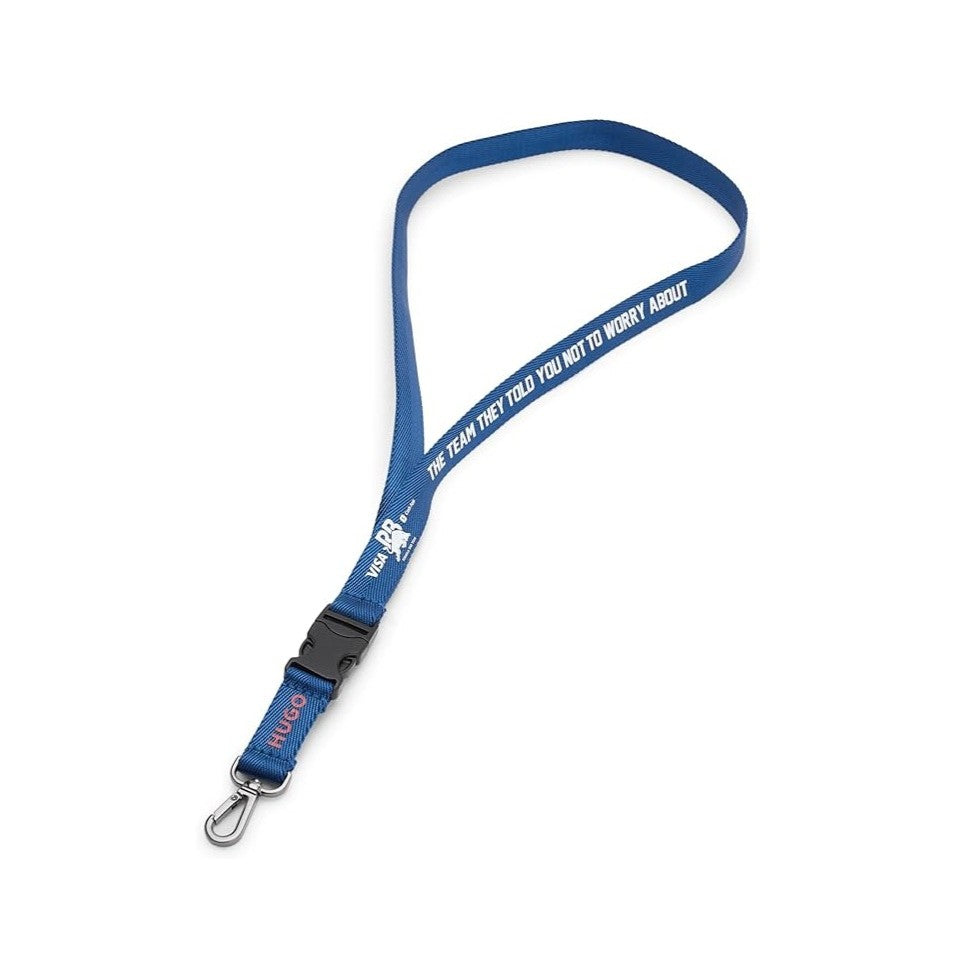 Visa Cash App RB F1 2025 Lanyard Slogan "The Team 2026 They Told You Not To Worry About" Unisex - Blue