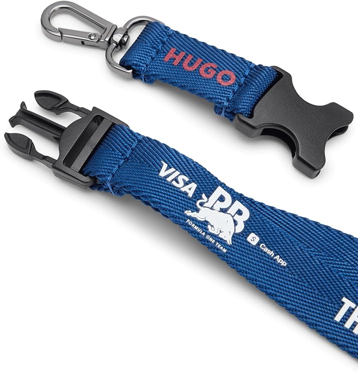 Visa Cash App RB F1 2025 Lanyard Slogan "The Team 2026 They Told You Not To Worry About" Unisex - Blue