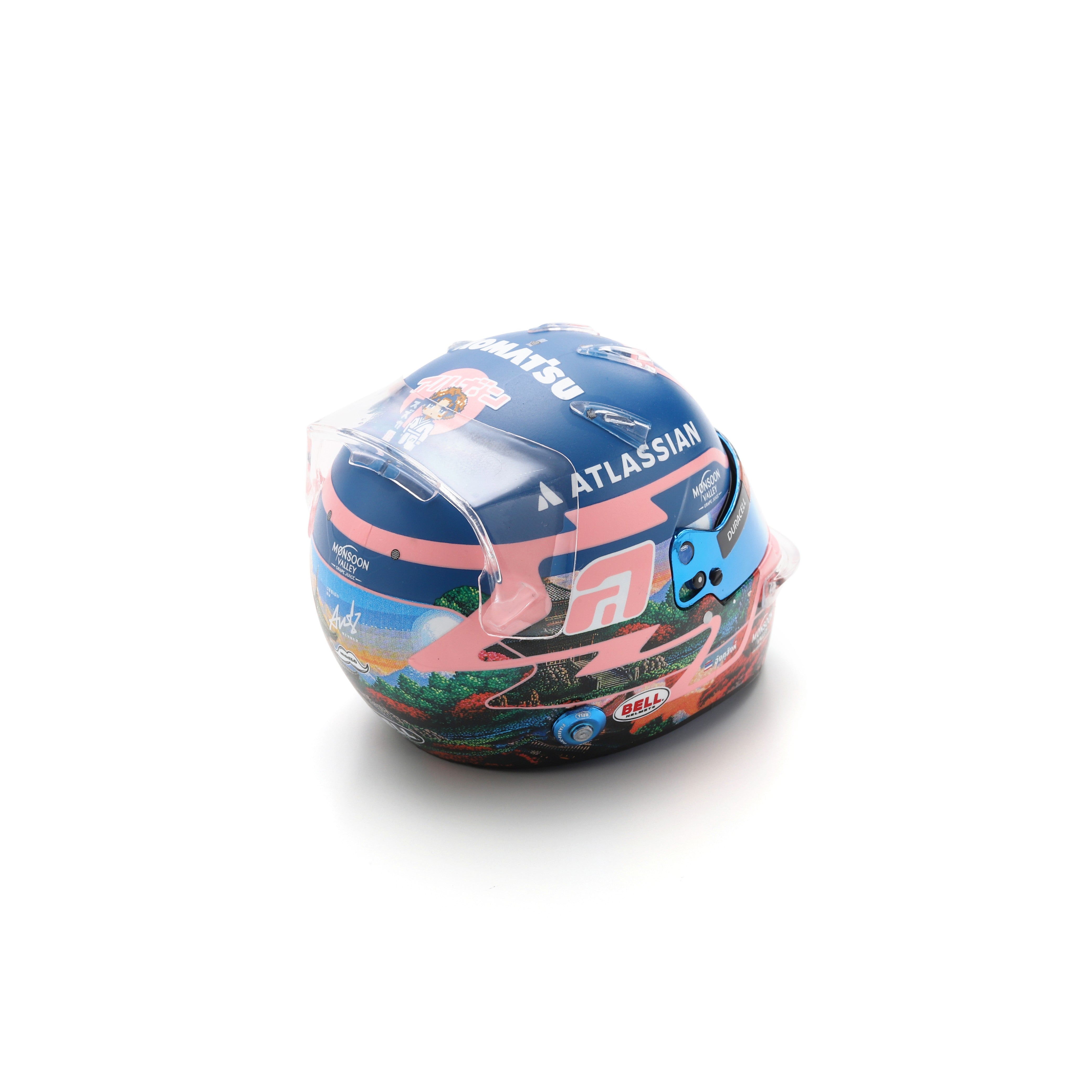 Spark Williams F1 Team Alex Albon 2025 Mini Helmet Unisex - Blue - 1:5 Scale