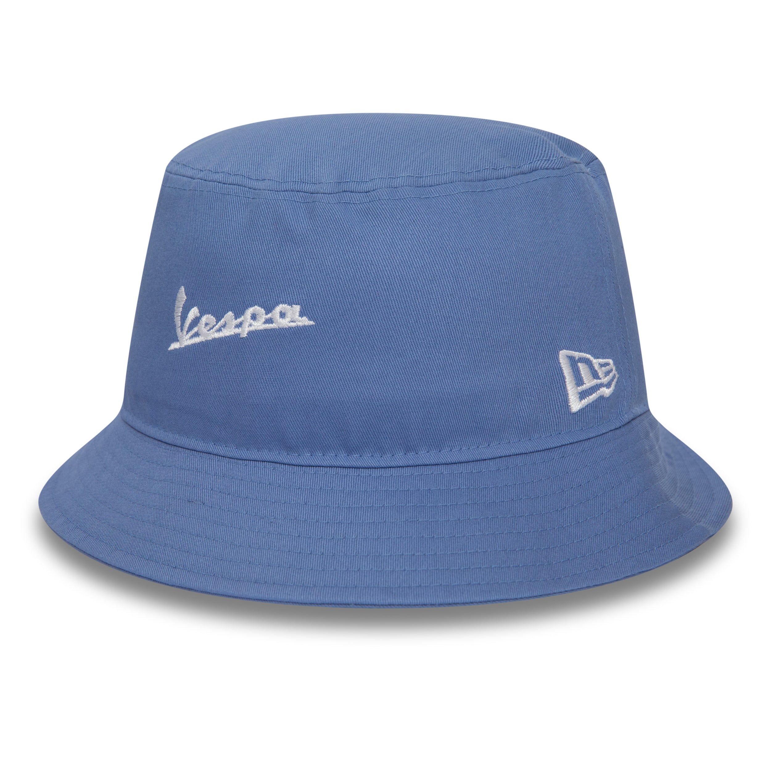 Vespa Seasonal Bucket Hat Adults - Sky/White