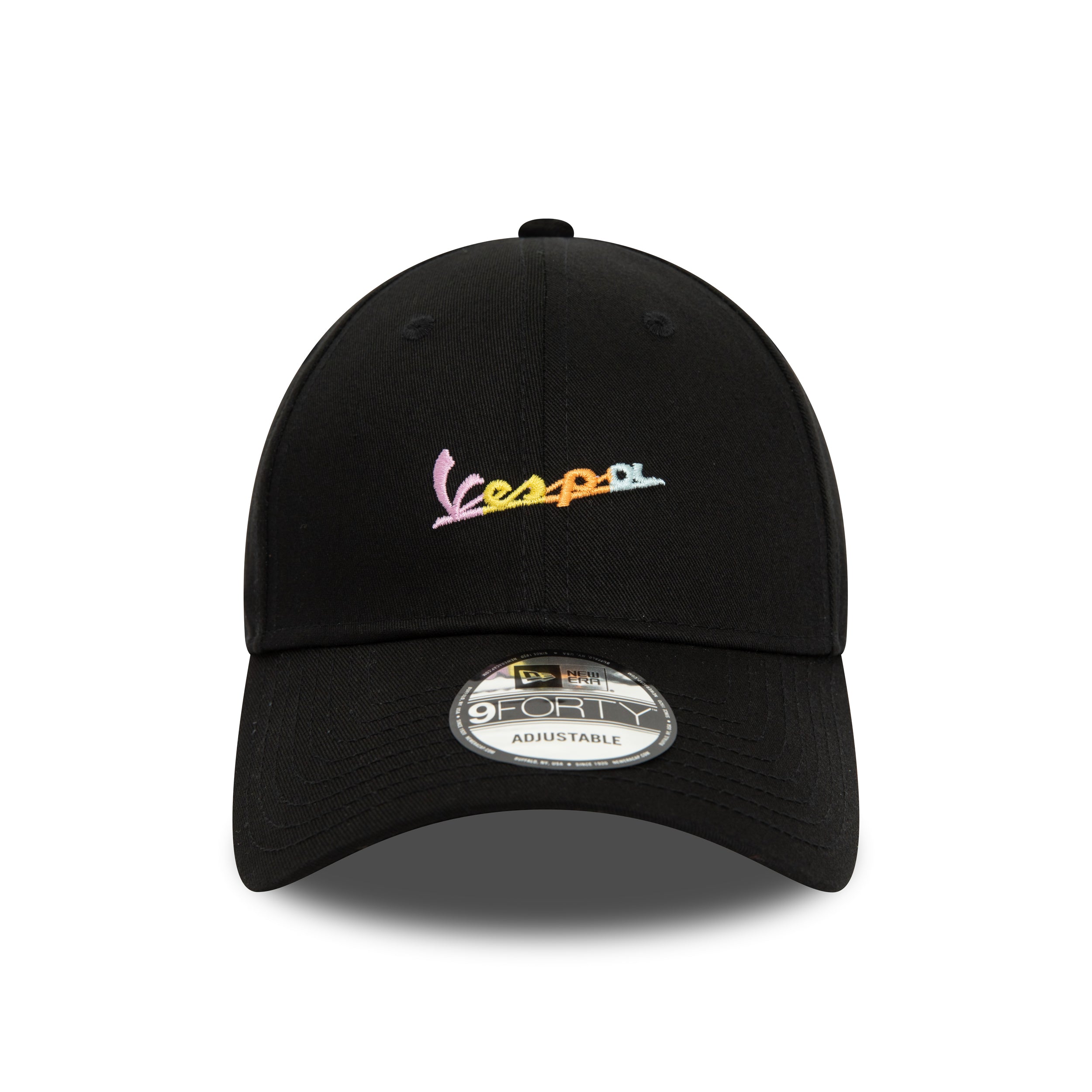 Vespa Multi Colour Logo 9Forty Cap Adults - Black