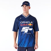 Red Bull Racing E-Sports V-Neck T-Shirt Adults - Night Sky