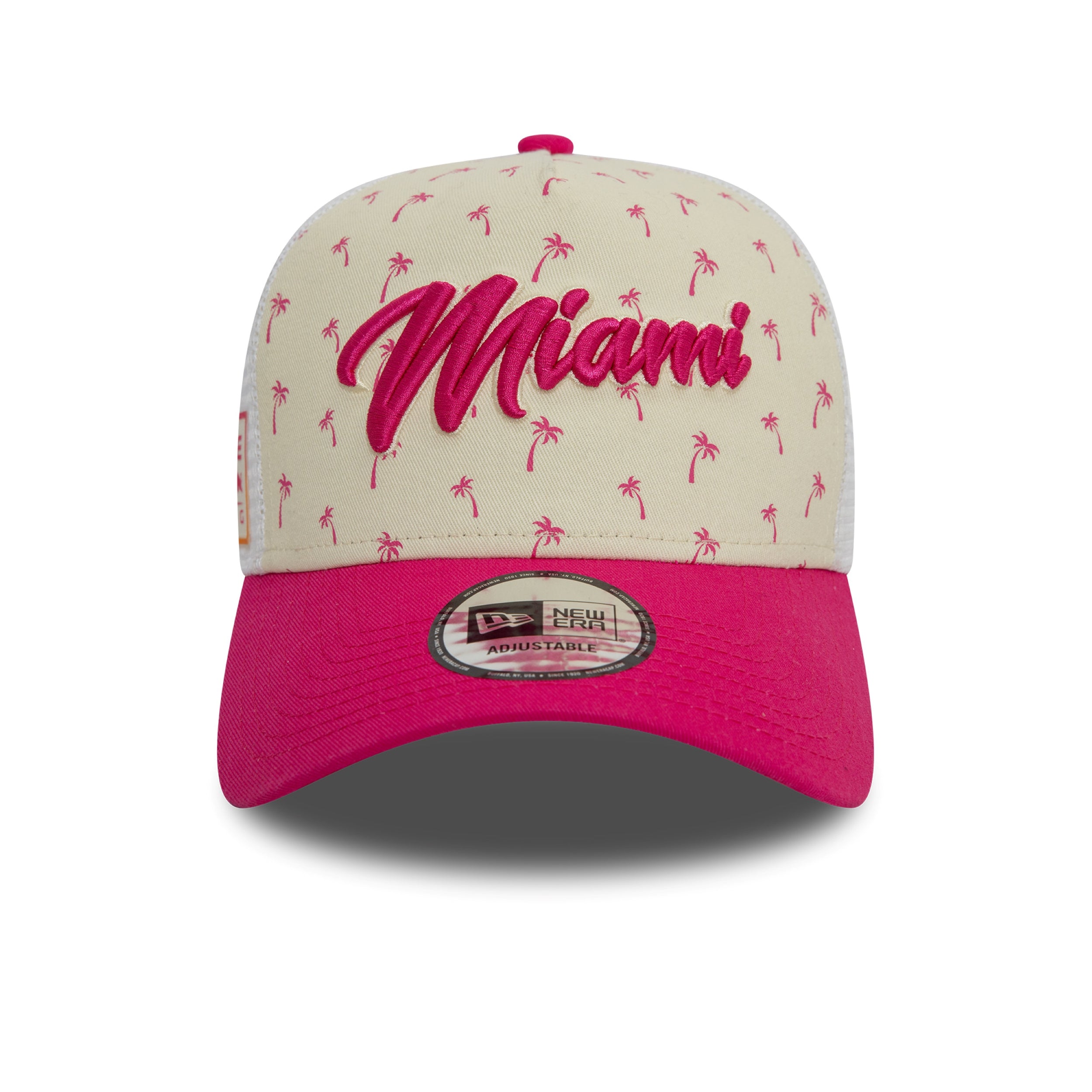 Red Bull Racing F1 Miami Trucker Cap Adults - Off White