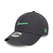 Vespa Side Print 9Forty Cap Adults - Dark Grey/Teal