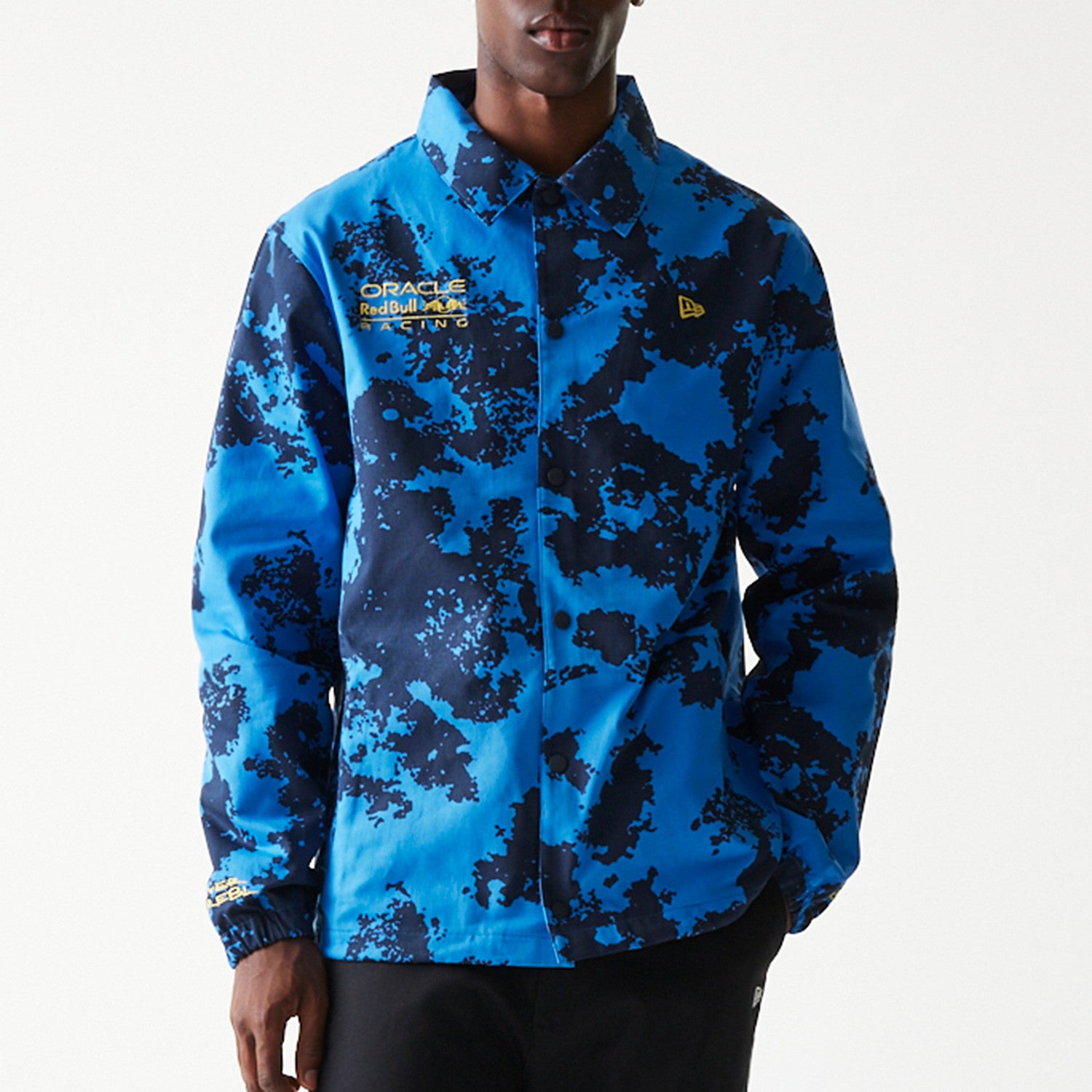 Red Bull Racing F1 Oversized Coaches Jacket Adults - Blue