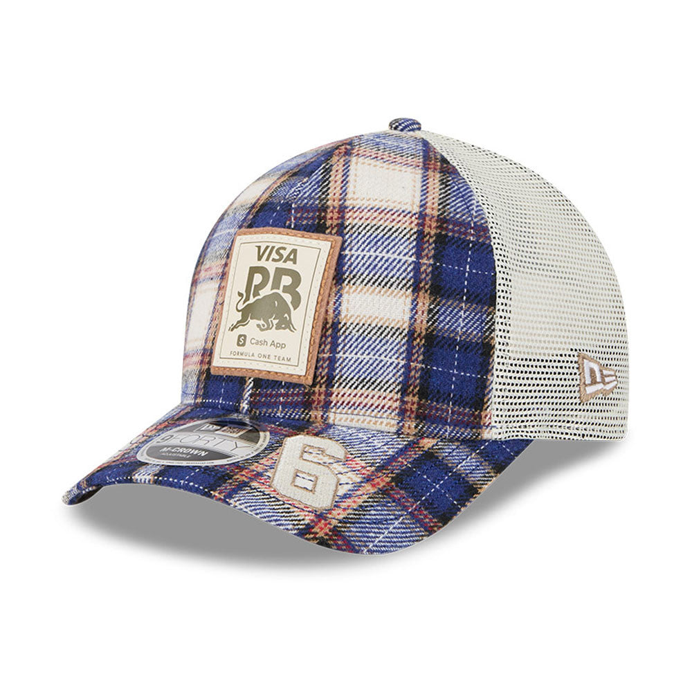 Visa Cash App RB F1 Austin Isack Hadjar 9Forty Cap M Crown Adults - Dark Blue