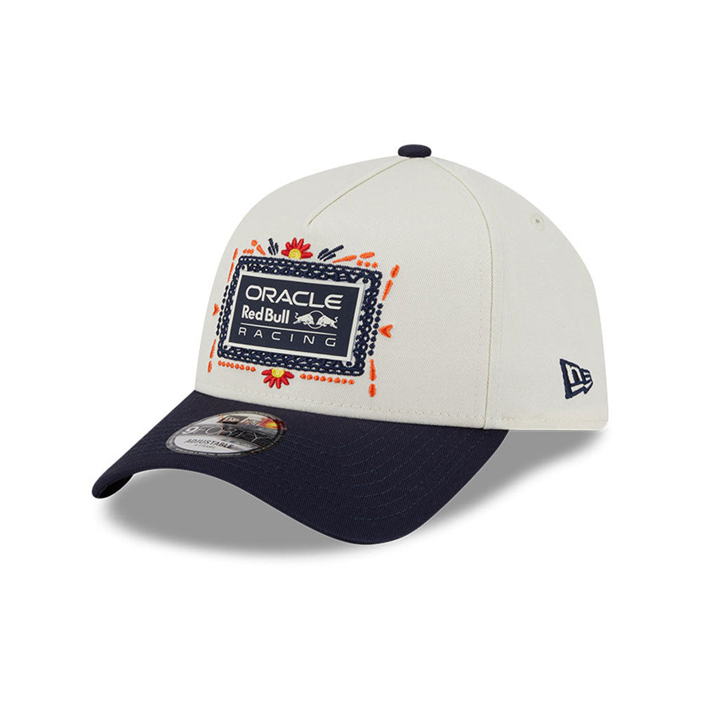 Red Bull Racing F1 Team 2025 Mexico 9Forty Cap Adults - Chrome White