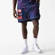 Red Bull Racing F1 Oversized Mesh Shorts Adults - Night Sky