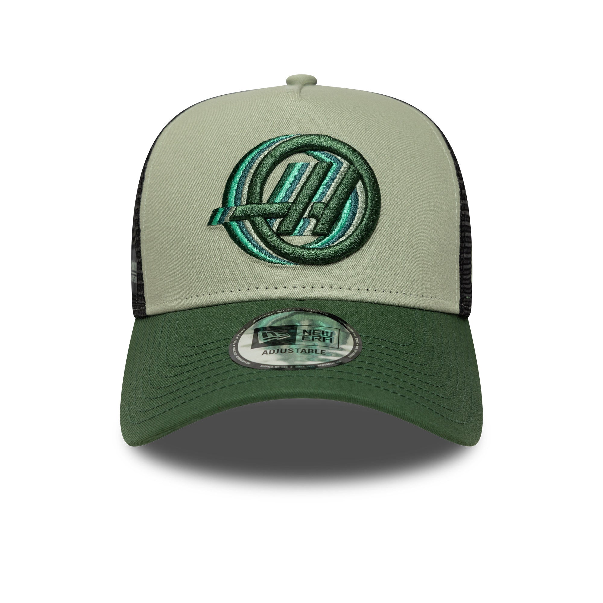 Haas F1 Seasonal 9Forty Cap Trucker Cap Adults - Dark Green