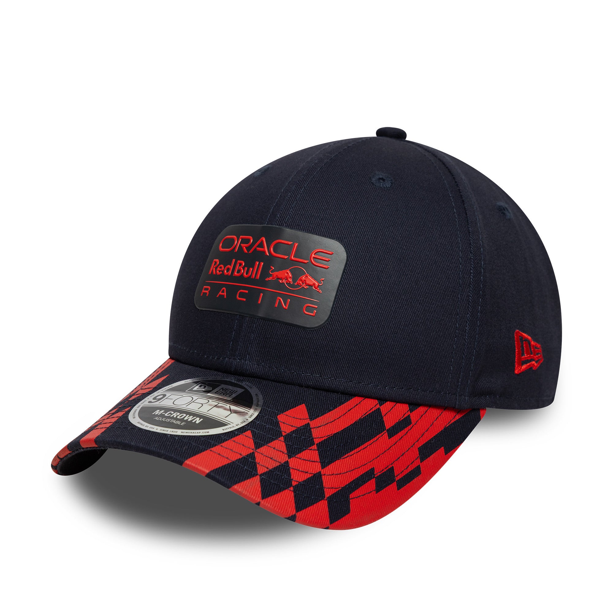 Red Bull Racing F1 Visor Print 9Forty Cap Mc Adults - Night Sky/Scarlet