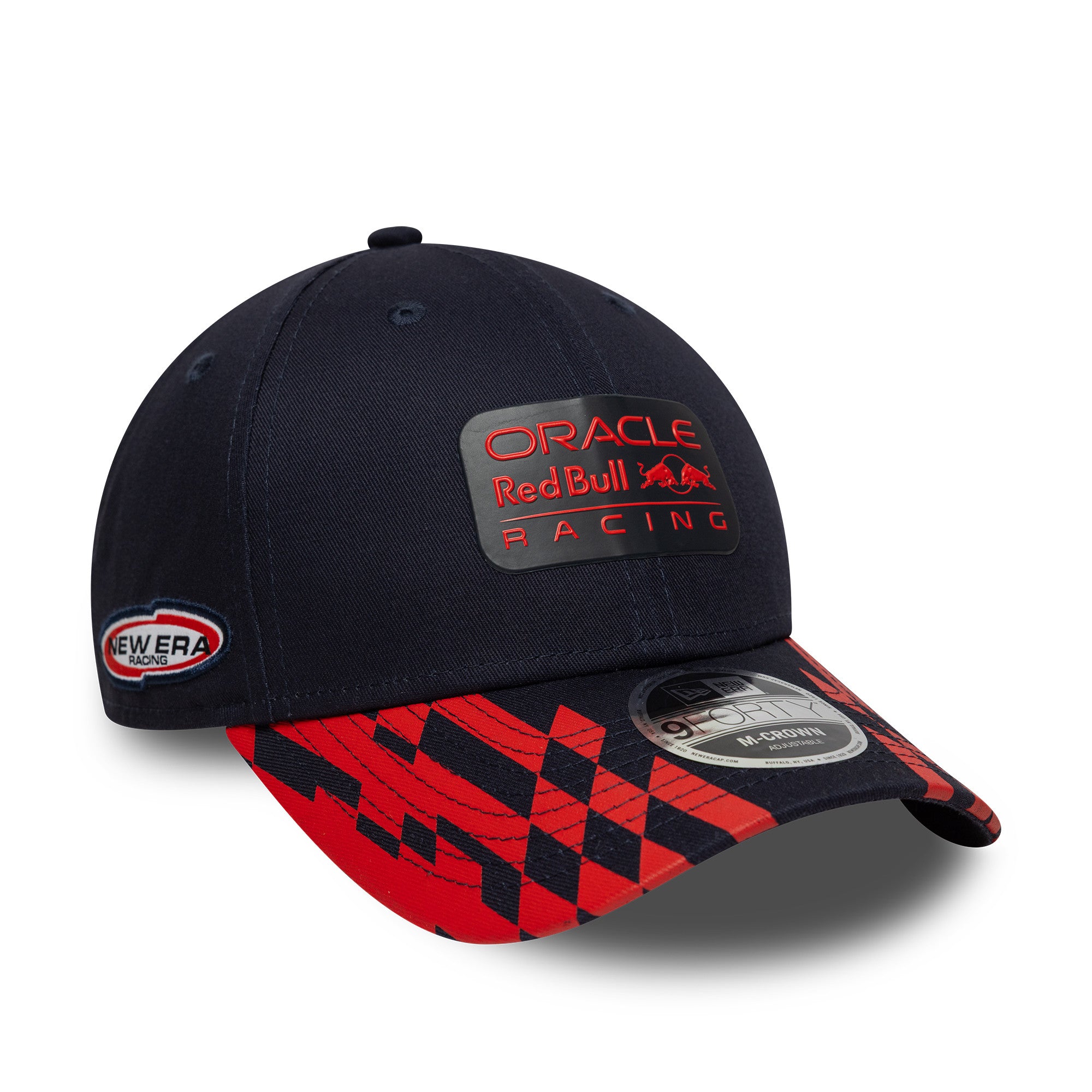 Red Bull Racing F1 Visor Print 9Forty Cap Mc Adults - Night Sky/Scarlet