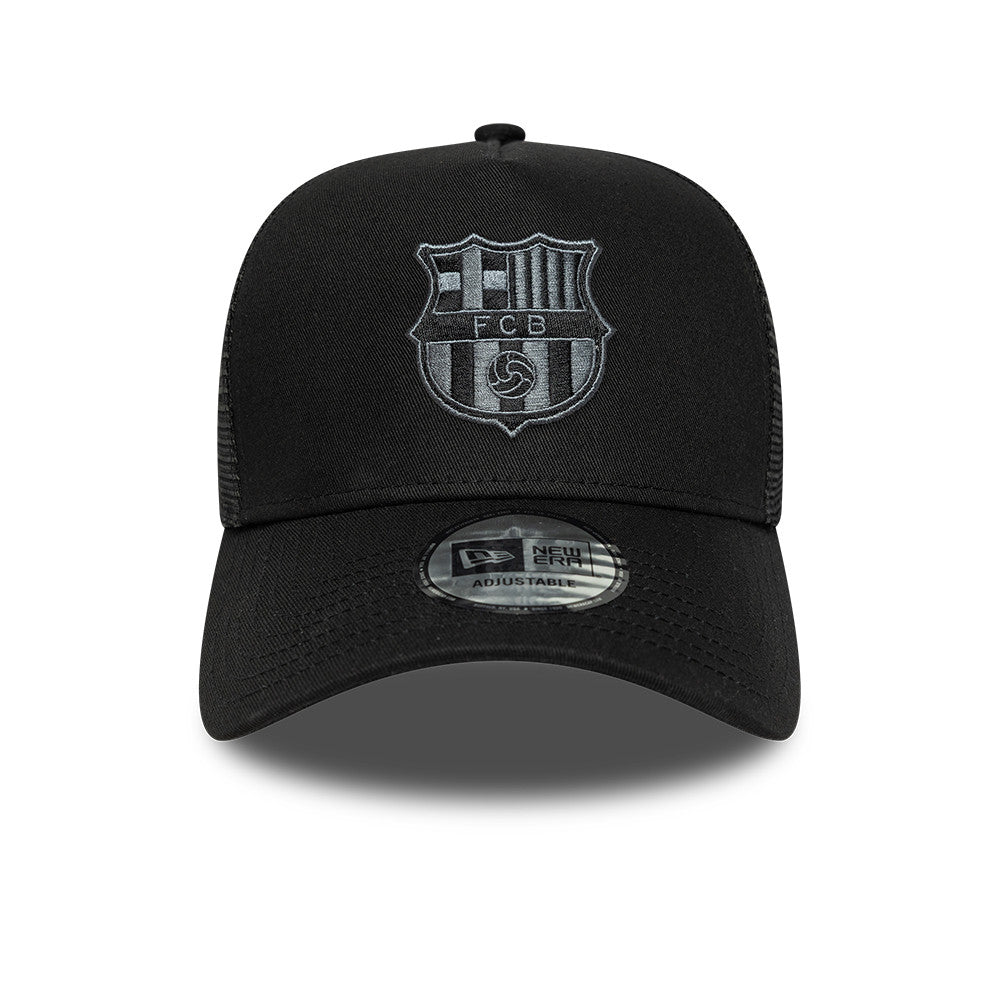 FC Barcelona Tonal Trucker Cap Adults - Black