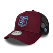 Aston Villa Core Trucker Cap Adults - Royal Maroon