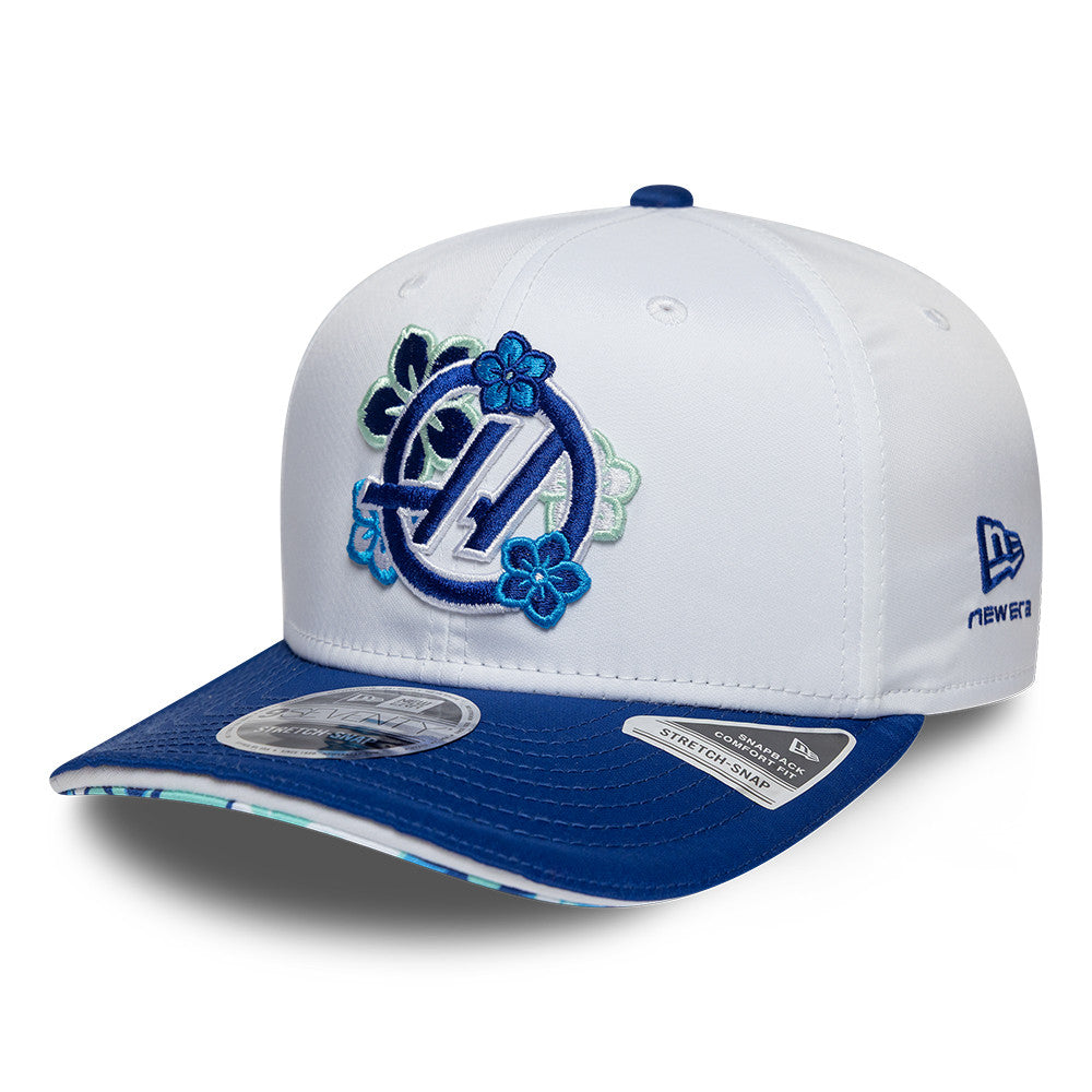 Haas F1 Japan 9Seventy Cap Stretch Snap Adults - White