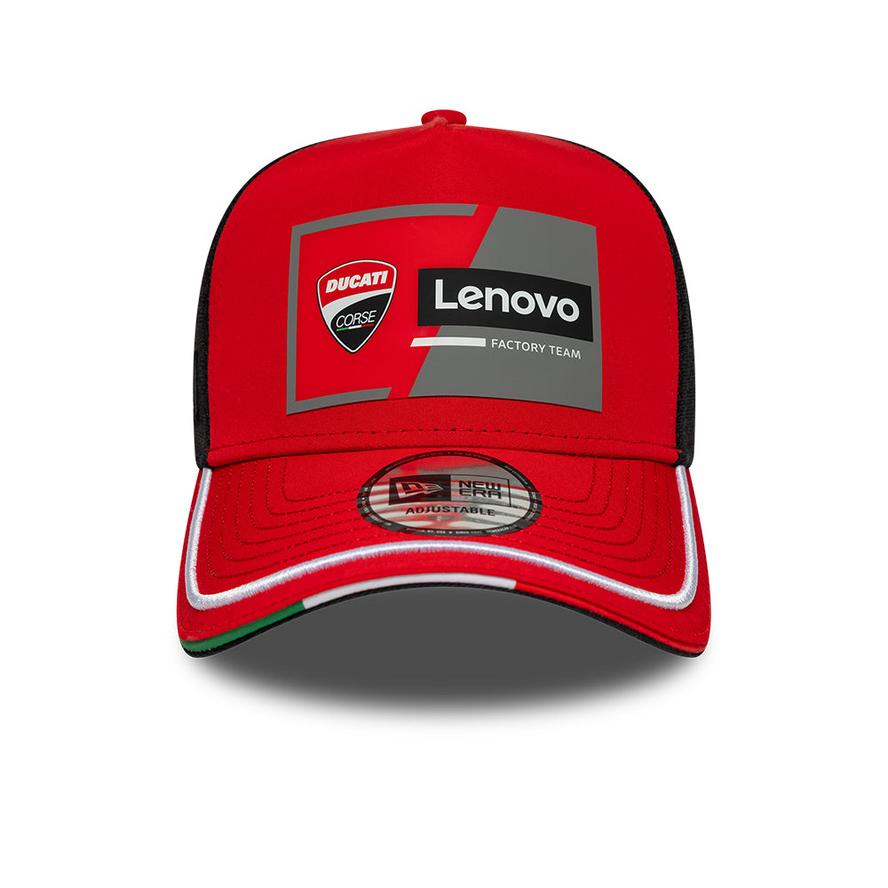 Ducati Team 2026 9Forty Cap Adults - Front Door Red