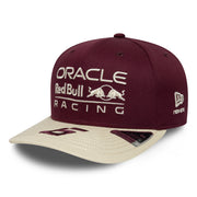 Red Bull Racing F1 2026 Isack Hadjar Austin 9Seventy Cap Stretch Snap Adults - Maroon/Dark Blue