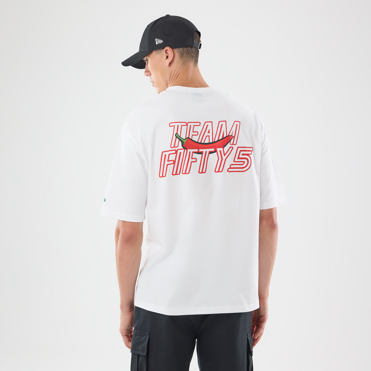 Team Fifty5 Mexico Oversized Tee Adults - White
