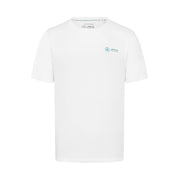 Mercedes AMG Petronas F1 Small Logo Tee Mens - White