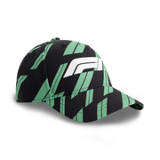 F1 Track Graphic Baseball Cap Unisex - Shift Green/Black