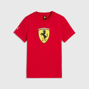 Scuderia Ferrari F1 Shield Tee Kids - Rosso Corsa
