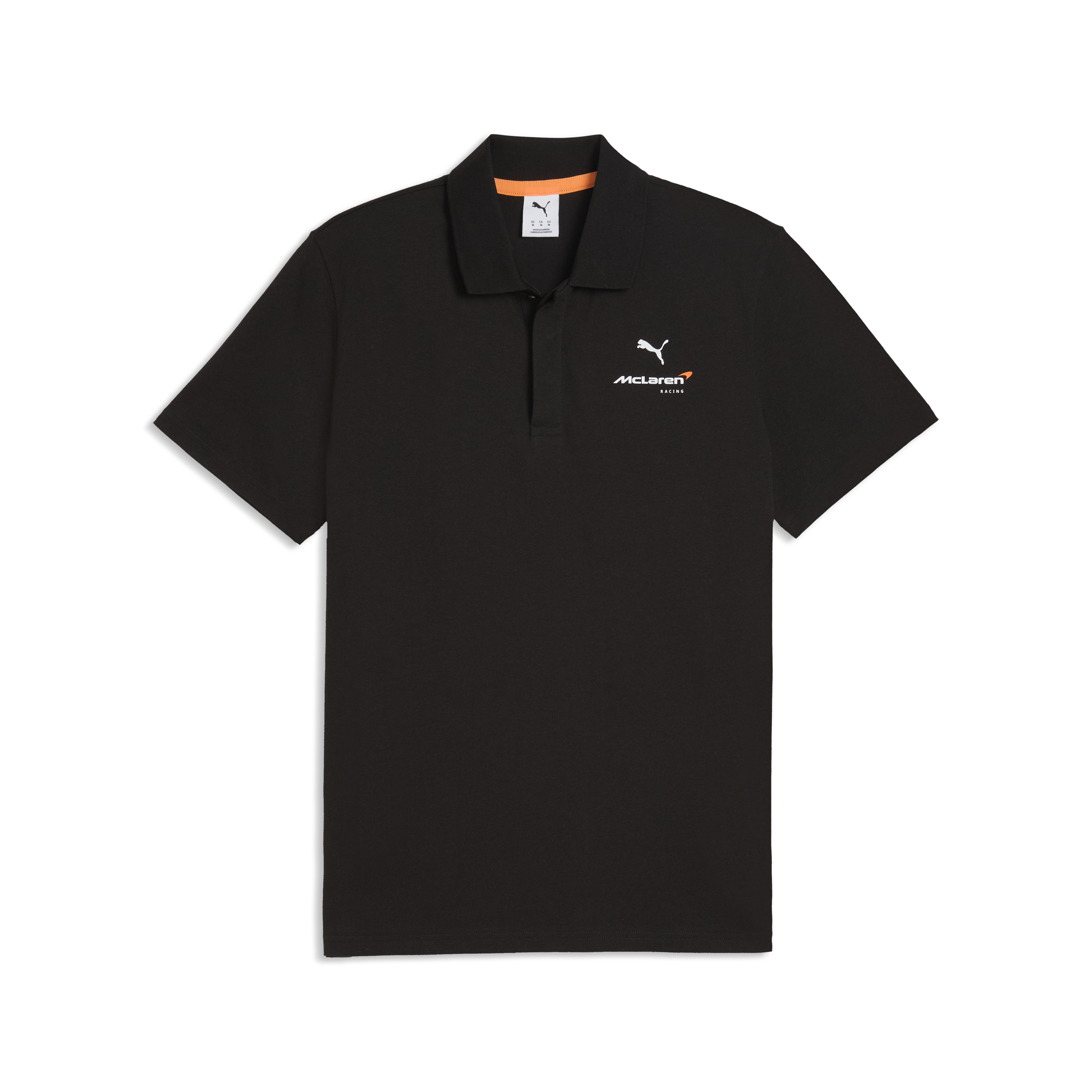 McLaren Racing F1 Small Logo Polo Mens - Black | TheRaceWorks
