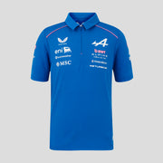 Alpine F1 Team 2026 Short Sleeve Polo Kids - Lapis Blue