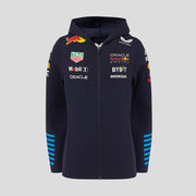 Red Bull Racing F1 Team 2024 Full Zip Hoodie Kids - Night Sky