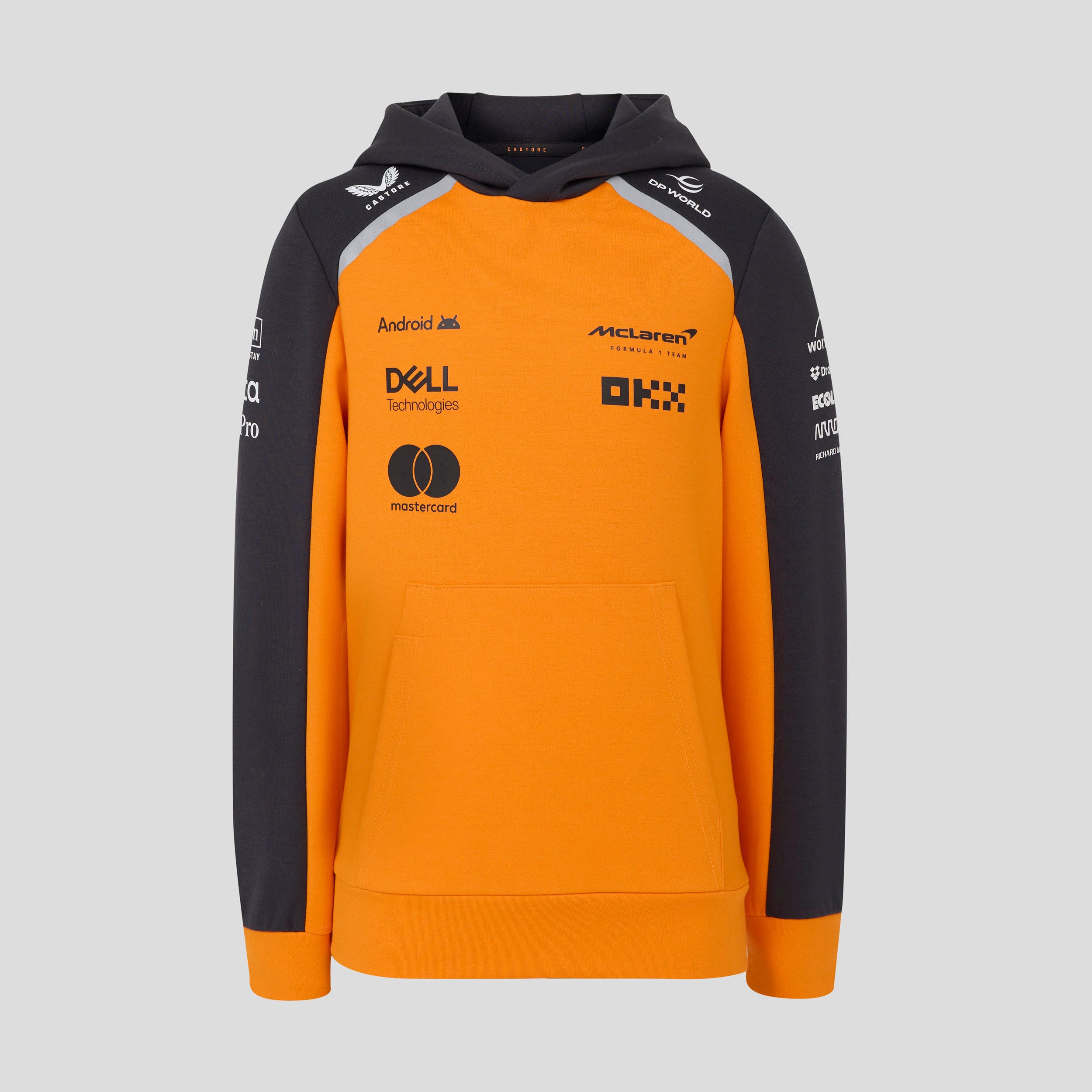 McLaren Racing F1 Official Team 2025 Hooded Sweat Kids - Papaya