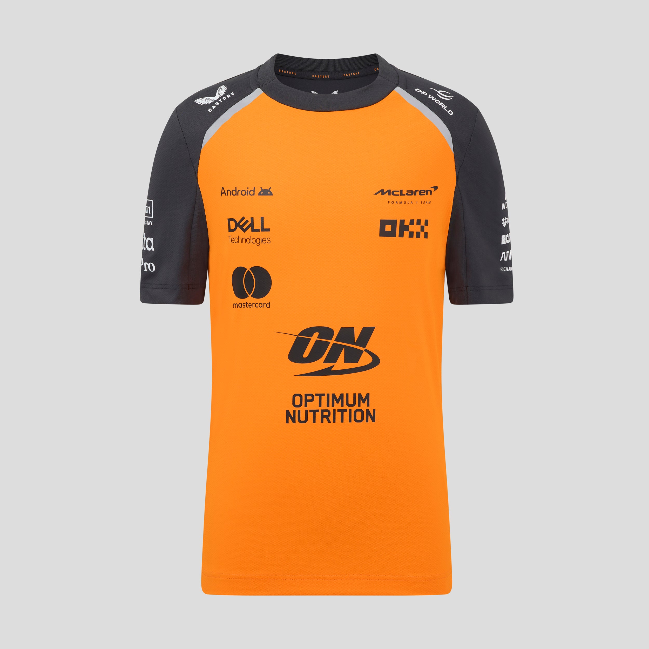 McLaren Racing F1 Official Team 2025 Set Up T-Shirt Kids - Papaya
