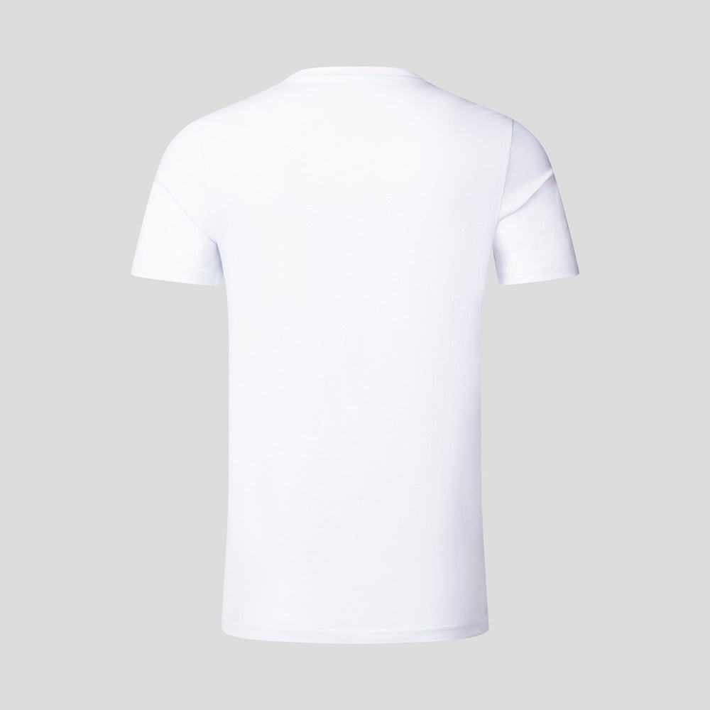 Red Bull Racing F1 Large Front Logo Tee Unisex - White