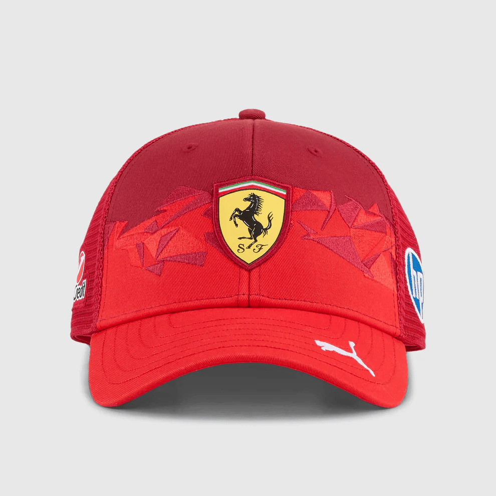 Scuderia Ferrari F1 Team 2025 Special Edition Vegas Baseball Cap Unisex - Red